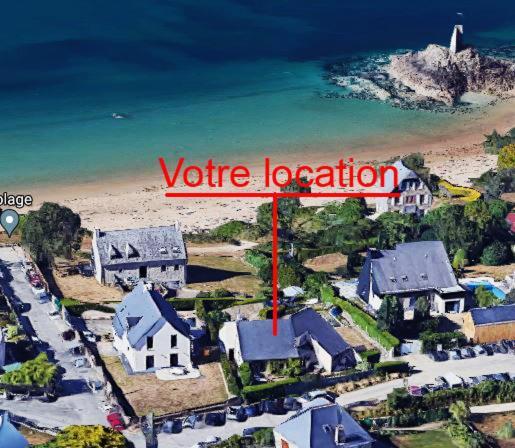 Villa Simone vue mer 2min à pied de la plage Saint-Lunaire Extérieur photo
