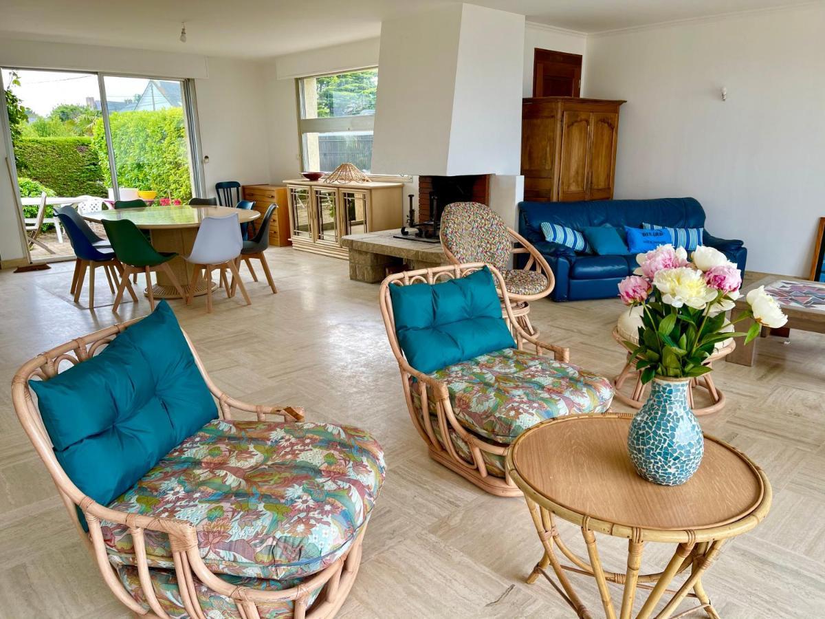 Villa Simone vue mer 2min à pied de la plage Saint-Lunaire Extérieur photo