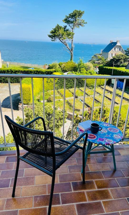 Villa Simone vue mer 2min à pied de la plage Saint-Lunaire Extérieur photo