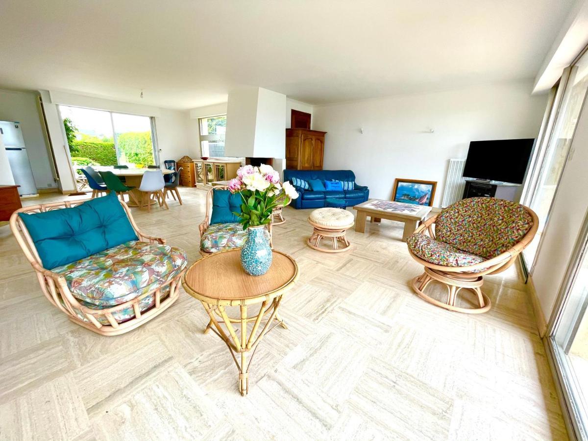 Villa Simone vue mer 2min à pied de la plage Saint-Lunaire Extérieur photo