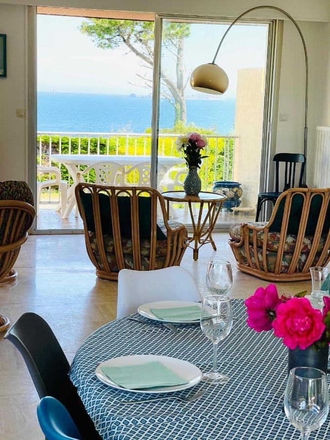 Villa Simone vue mer 2min à pied de la plage Saint-Lunaire Extérieur photo